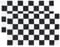 2 Pack Checkered Flags 5ft x 3ft Black and White Racing Flags and Banners Pennant Decoration for Game Parade Sport Events, Festival Party 90 X 150cm with Brass Grommets