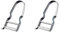 Westmark Pelaverdure/Pela-asparagi, Pelapatate a U, Verdura, Monopol Edition, Acciaio inox, 60913360 (Confezione da 2)