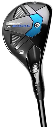 Callaway Golf Paradym AI Smoke Hybrid (Right Hand, Cypher 60G, 3 Hybrid, Regular)