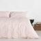 Zenoni & Colombi | Copripiumino Parure 100% Percalle di Cotone | Composto da sacco copripiumino e federe | Made in Italy (Rosa Perla, Piazza e Mezza)