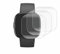 Savvies 4 Stück Full-Screen Schutzfolie für Fitbit Sense 2 Full-Cover Displayschutz-Folie [3D Curved, Transparent, Anti-Fingerabdruck]