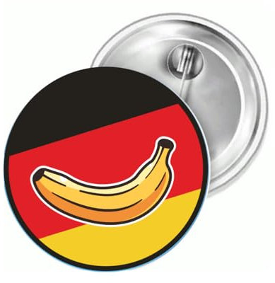 Sammys Shirt Store Bananenrepublik Deutschland Schieflage Button 25 mm