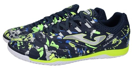Joma Maxima 2433 IN MAXS2433IN, Men Indoor Football Trainers, Navy, 43 EU