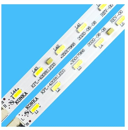 SwepS LED-TV-Hintergrundbeleuchtungsstreifen for K.on/ka LED42X8100PDE KPL+420B1LED3 35017968 35017966 44-LEDs 472 mm