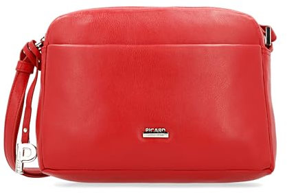 Picard Damen Schultertasche REALLY aus Echtleder Klein | mit Reißverschluss | Schultertasche | Alltag, Ausgehen