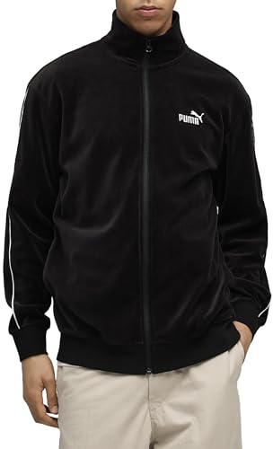 PUMA Unisex Ess Elevated Velour Track Jacket Trainingsjacken (1er Pack)