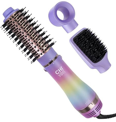 CHI Vibes Get Me Bodied 3-in-1 Haartrockner – Föhn, Diffusor & Glättbürste – Ionen-Technologie für weniger Frizz & mehr Volumen – Profi-Styling für alle Haartypen