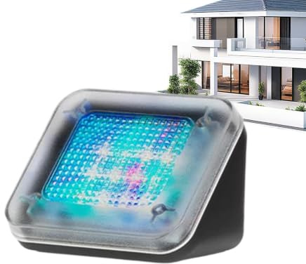 Sulxyi Simulador Luz De Televisor | Dispositivo de Seguridad Antirrobo Enchufable con Lente Esmerilado | Luz LED Simuladora De TV | Para Utilizar En Hogar, Salón, Apartamento, Entrada, Oficina Y