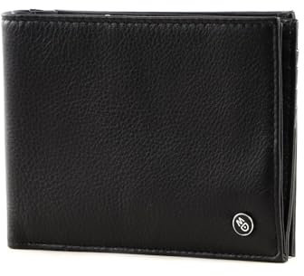 Mandarina Duck Herren Downtown Reisezubehr-Brieftasche, Schwarz