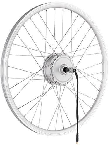 windmeile | E-Bike Nabenmotor Hinderrad, eingespeicht, Silber, 28', 48V/500W, E-Bike, Elektro Fahrrad, Pedelec