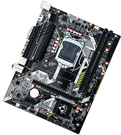 Docooler H310A4 V2.1 Carte mère Gaming Fréquence 2666 MHz LGA1151 (Intel 6/7/8/9e génération) Compatible Core i3/i5/i7 et Celeron/Pentium