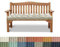 PHUSTJKL Bankauflage Bankkissen Stuhlkissen 150X35X6CM rutschfeste Gartenbankkissen Bankpolster Rückenkissen Schaukel Sitzkissen für Outdoor Indoor Gartenmöbel Terrasse Drinnen-Hellgrau