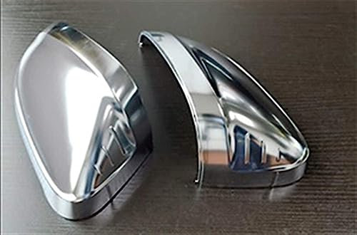 TRASKA Auto-Spiegelkappen Für Audi A4 2017 2018 2019 A5 B9 Allroad Quattro S4 S5,Shell Borte Spiegelabdeckungen Ersatz Seitenspiegel Abdeckkappen