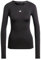 adidas Women's Techfit Longsleeve Training Top, Black, XL