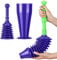 Luigi's Stura Lavandini e Scarichi Professionale - Set Stura WC e Sturalavandino - Stura Water ad Acqua - Ventosa Sturalavandini a Pressione - per Doccia e Tubo Scarico Lavandino
