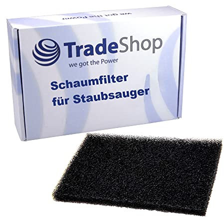 Trade-Shop Filtro de repuesto/filtro de espuma/alfombrilla de filtro/filtro de protección del motor/filtro de polvo compatible con aspiradora AEG Vampyr serie CE220 CE250 CE270
