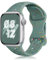 MaEiol Correa Silicona para Apple Watch 41mm 40mm 38mm /Series 10 42mm, Correas Suave Transpirable Deportiva para Pulsera Apple Watch SE/Series 10 9 8 7 6 5 4 3 2 1, Verde