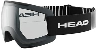 HEAD Unisex-Adult F-LYT Ski-und Snowboardbrille, Clear/Black, M