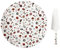 Plat & Pelle à Tarte Noël 30cm Multicolore