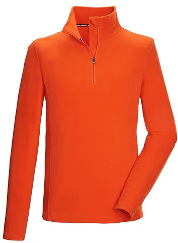 Killtec Herren Ksw 99 Mn FLC Shrt Fleeceshirt mit Stehkragen und Reißverschluss