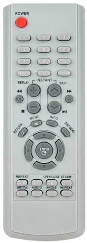 Allimity 00011K Replacement Remote Replacement for Samsung DVD Player DVD-P140 DVD-P144 DVD-P242 DVD-P243 DVD-P241B DVD-P241 DVD-HD755 DVD-P241/XAA