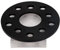 ATGCBCAUF Spurverbreiterung Spurplatten 2-teiliges Spurverbreiterung Für B&MW E39 X5 X6 E70 E71 E72 F15 F16 F85 F86 12/15/20 Mm Spurverbreiterungsadapter PCD 5x120 CB 74,1 Mm(2PCS 5mm Black)