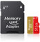 Custom Catch Micro memory Card 512GB+ Adapter, Memory Card up to 100MB/s Read, A2 Class 10,U3, V30, TF Card for Smartphones/Tablets/IP Cameras(G-512GB)