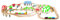 Small Foot foot 10087 Eisenbahnset Berufsverkehr, Spielset mit Schienen, Figuren UVM, Holzeisenbahn für Kinder ab 3 Jahren Eisenbahn