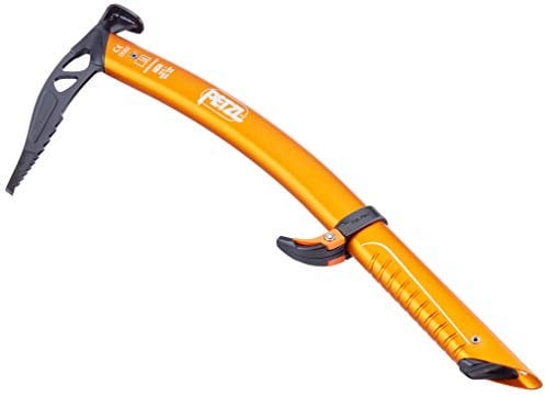 Petzl Erwachsene Eispickel gullyice, orange, 45cm, U014BA00