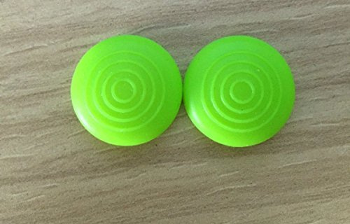 Copertura analogica in silicone per controller di gioco PS4 PS3 Xbox 360 Xbox One (verde)
