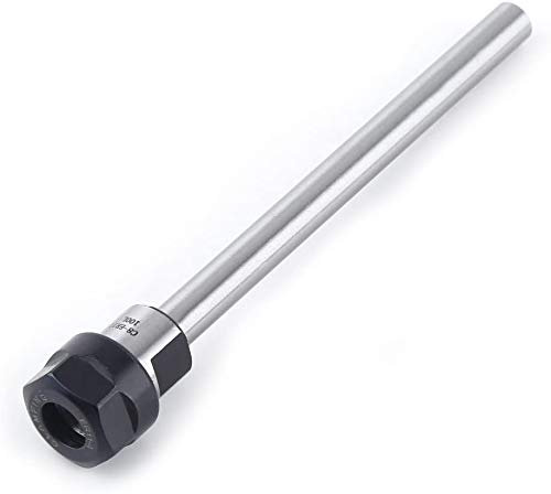 Spannzangenfutter Halter,8 mm Gerader Schaft Futterhalter CNC Fräswerkzeug Halter Verlängerungsstangenverlängerung für Fräsmaschinen