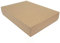 12 A4 Eco-friendly Easy Fold Gift Boxes, 305 x 220 x 55mm, Kraft | Easy to Assemble Flat Pack Box, Suitable for Clothes, Stationery, Photo Frames & More | 2-Piece Design, Recyclable, Kraft Paper