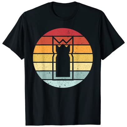 Vintage KUBB Motiv Wikingerspiel Wikingerschach Retro Grafik T-Shirt