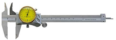 MIB Uhren-Messschieber verdeckte Zahnstange, Schieblehre, Messbereich 150 mm: 150 mm/0,02 mm