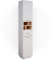 Vicco Badschrank Beatrice, Badezimmerhochschrank, Weiß/Sonoma, 38 x 190 cm