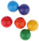 Milageto 6 Stück Montessori Holzkugeln Spielzeug für Babys, Regenbogenkugeln, Kinder Lernspielzeug für Kleinkinder ab 12 Monaten, 4,5 cm