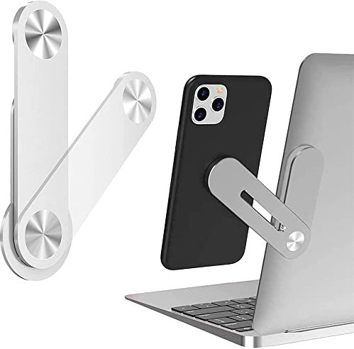 FINDING CASE Adjustable Laptop Stand, Laptop Phone Holder, Laptop Side Mount Clip, Computer Monitor Expansion Bracket, Slim Portable Foldable Smartphone Stand. Improve Office Efficiency