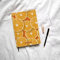 Matabooks, nachhaltige und vegane Notizbücher A5 aus Graspapier, Jana, 138 Seiten, Natur, Handmade, Made in Germany (Citrus)