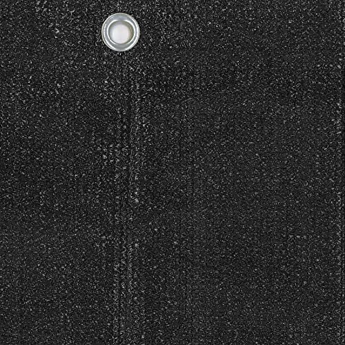 TENAX Aloha 1,50 x 5 m Anthracite, Filet Tissé avec œillets - Occultation Brise-Vue pour Balcon, Clôtures et Jardins