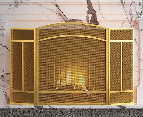Fire Beauty Kamingitter 3 Panel (Golden Dusting)