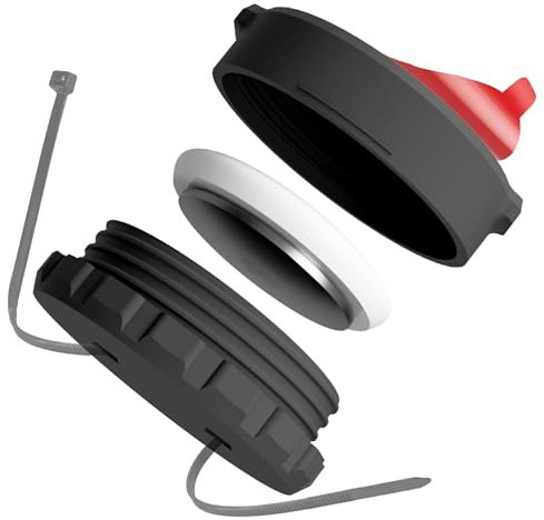 Mars Outpost | BASE Custodia adesiva & fascetta | Compatibile con AirTag | Supporto adesivo resistente all'acqua, urti e vibrazioni | Made in EU