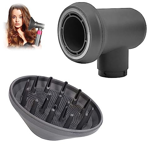 Diffusor & Adapter für Dyson Airwrap Styler,Umwandlung des für Dyson AirWrap Curling Styler in einen Haartrockner