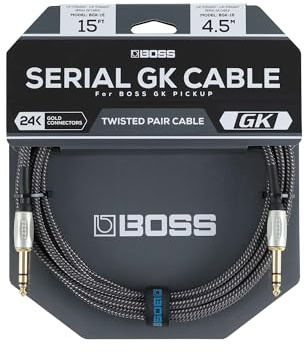 BOTMO BOSS BGK-15, 4,5 m Digitales High-Performance-Kabel für BOSS Gitarrensynthesizer-Produkte, Kompatibel mit GM-800, GK-5, GK-5B, GKC-AD & GKC-DA