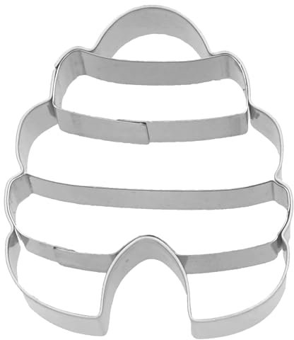 Birkmann, Ausstechform Bienenstock, 6 cm, Edelstahl, mit Innenprägung, hochwertige Qualität