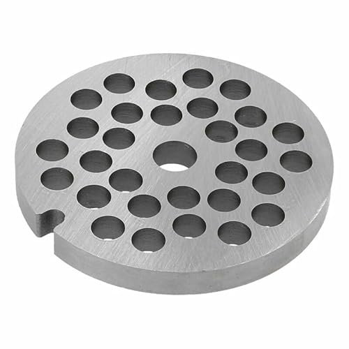 LUTH Premium Profi Parts Lochscheibe 6mm für Fleischwolf kompatibel mit Bosch 00047963 an Küchenmaschine