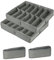 GJIE Under Bed Shoe Storage Organiser, Folding Under Bed Shoe Box with Transparent Lid Fits 12 Pairs Total - Underbed Storage Solution (2 Pcs)