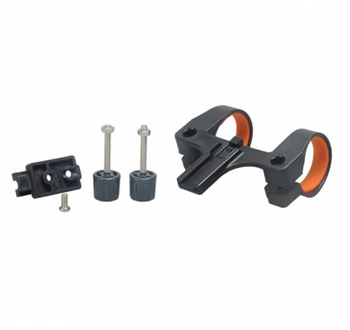 Slakerbe Fahrrad Lampenständer, Fahrrad Lampenhalter Lenker Extender Center Light Bracket Für Fahrrad Fit Für Mountain Lenker Klapplenker, Schwarz