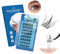 NAGARAKU Pestañas Autoadhesivas 40 Racimos Pestañas Adhesivas Presión Automática Sin Pegamento Ni Removedor Reutilizables Prepegados Suave Lash Aspecto Natural Estilo Trilogía (0,07mm C 10-13mm)