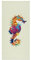 Maisonette Strandtuch 100% Baumwolle Groß - Reise Strandlaken Schnelltrocknend - Strandbadetuch Leicht Für Damen und Herren (75x150 cm), Seahorse