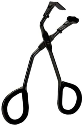 Schwarze Wimpernzange mit Nachfüllpads, Kneifen Mini Lash Curler für alle Wimpernformen, Make-up-Pinsel und Werkzeuge
